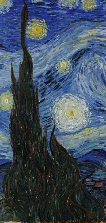 The Cypress Tree in The Starry Night The Cypress Tree