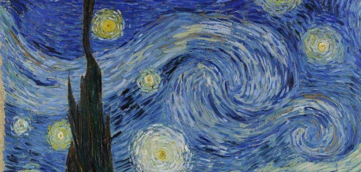 The Expressionist Swirls in The Starry Night