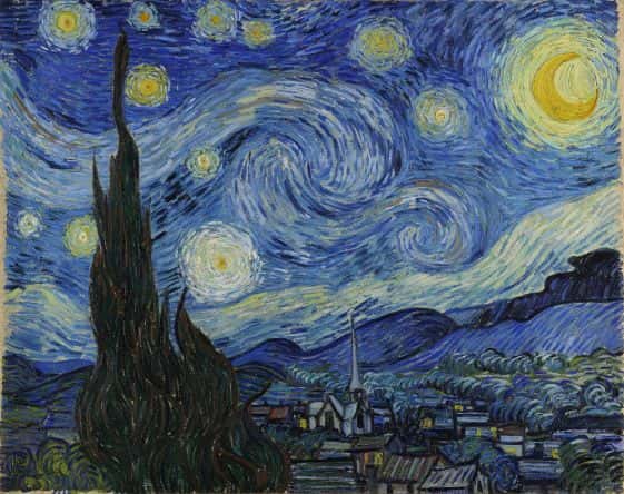 The Starry Night by Vincent van Gogh The Starry Night by Vincent van Gogh