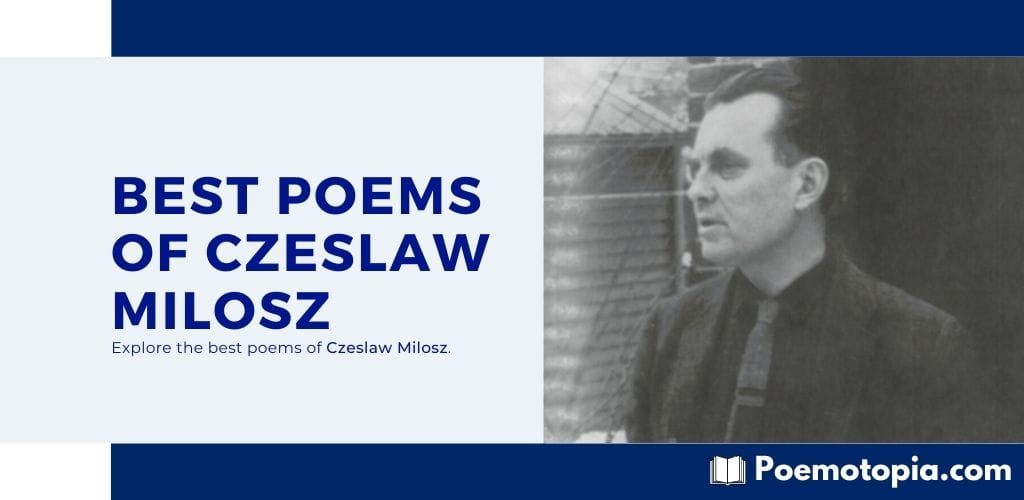 Best Poems of Czeslaw Milosz Best Poems of Czeslaw Milosz
