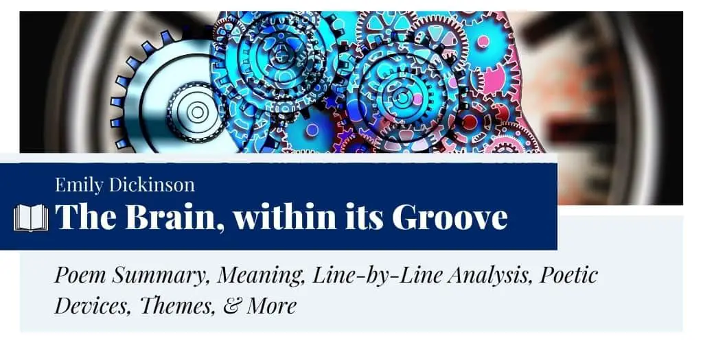 Analysis of The Brain, within its Groove by Emily Dickinson Analysis of The Brain, within its Groove by Emily Dickinson
