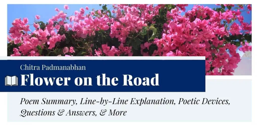 Analysis of Flower on the Road by Chitra Padmanabhan Analysis of Flower on the Road by Chitra Padmanabhan