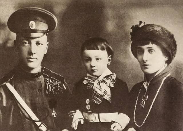 Anna Akhmatova with Nikolay and Lev Gumilev in 1915 Anna Akhmatova with Nikolay and Lev Gumilev in 1915