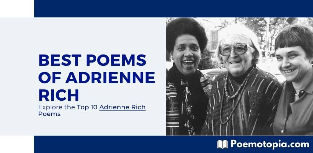 Best Poems of Adrienne Rich